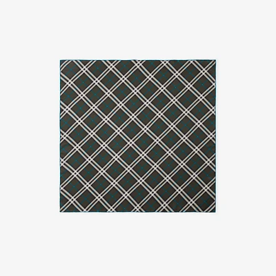 Check Silk Scarf in Snug | Burberry® Official