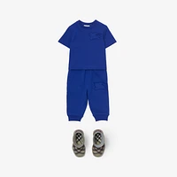 EKD Cotton T-shirt in Knight | Burberry® Official