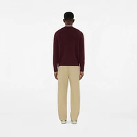 EKD Wool Cashmere Sweater in Box red - Men | Burberry® Official