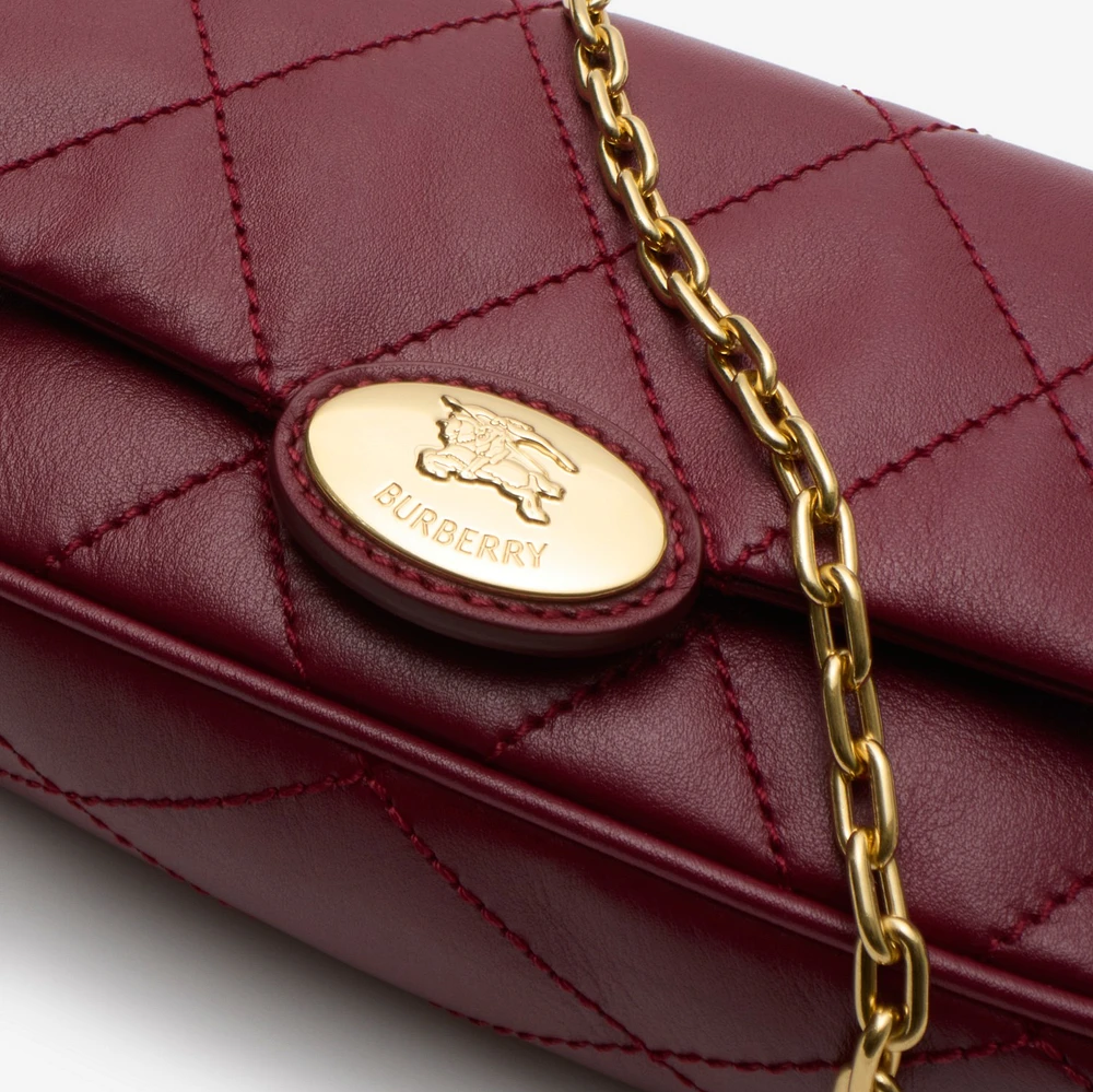 Strand Clutch in Punnet - Women, Leather | Burberry® Official