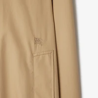 Gabardine Chester Harrington Jacket in Flax beige - Men, Cotton | Burberry® Official