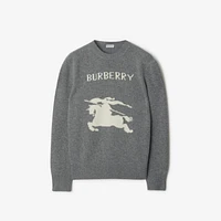 EKD Wool Cashmere Sweater in Grey - Men | Burberry® Official