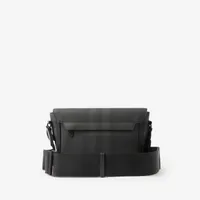 Small Wright Bag in Charcoal - Men, Canvas | Burberry® Official