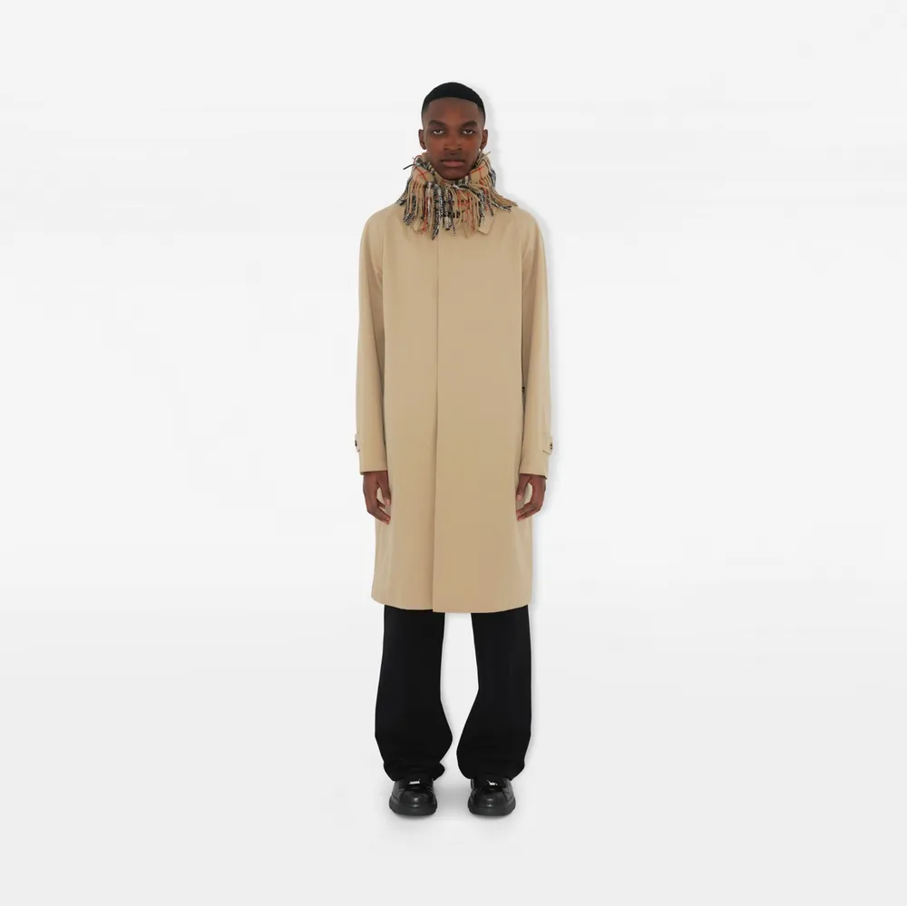 Check Cashmere Happy Scarf in Archive beige | Burberry® Official