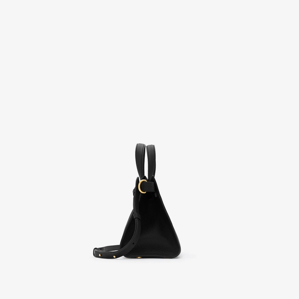 Mini Cotswolds Tote in Black - Women, Leather | Burberry® Official