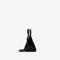 Mini Cotswolds Tote in Black - Women, Leather | Burberry® Official