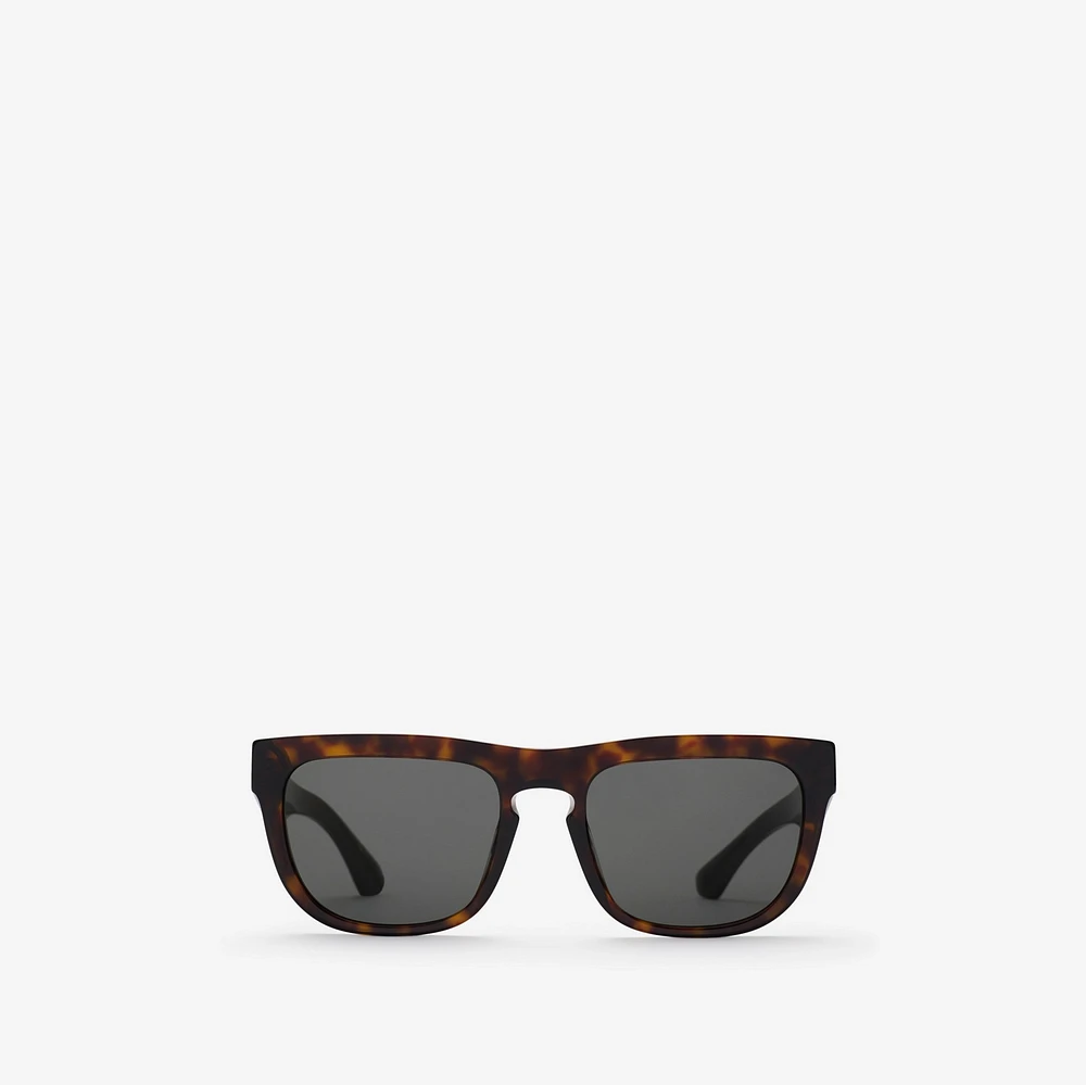 Square Sunglasses in Dark havana | Burberry® Official