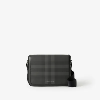 Small Alfred Bag in Charcoal - Men, Canvas | Burberry® Official