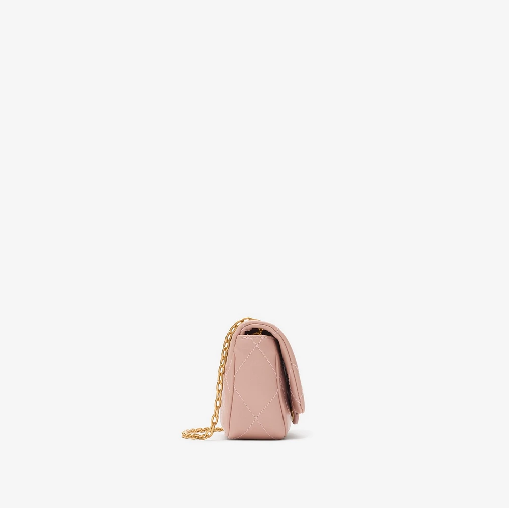 Strand Clutch in Rose - Women, Leather | Burberry® Official