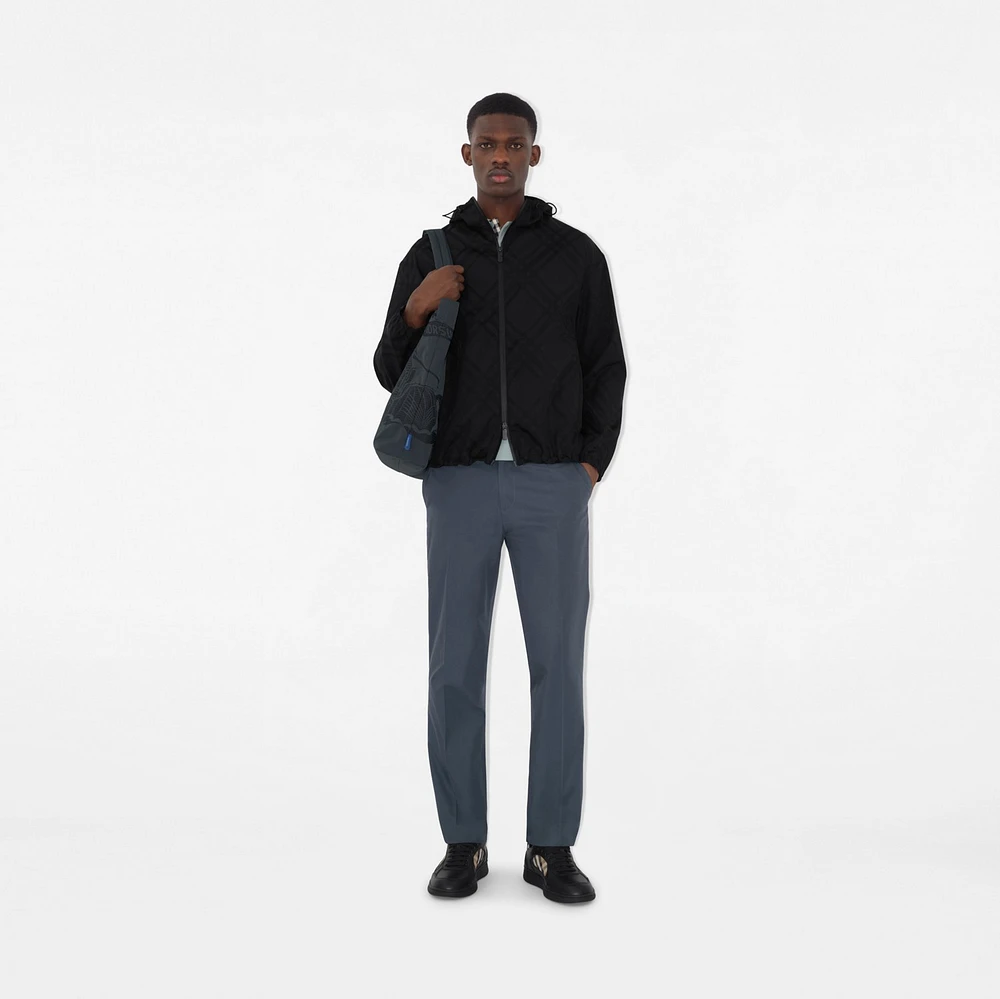 Cotton Chinos in Magnet - Men | Burberry® Official