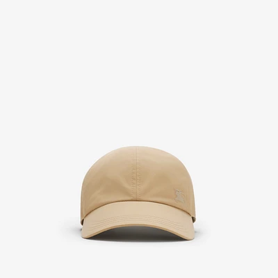 Gabardine Baseball Cap in Flax/sand - Men | Burberry® Official