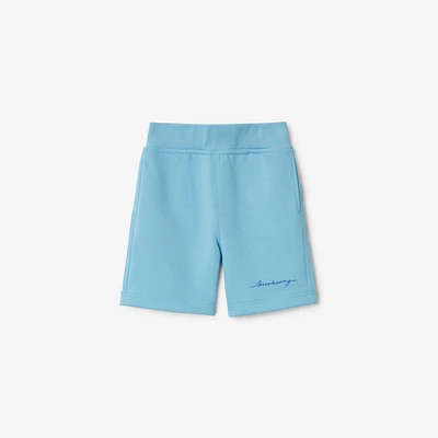 Cotton Shorts in Lizard | Burberry® Official