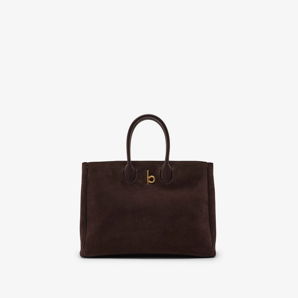 Rocking Horse Tote in Dark brown