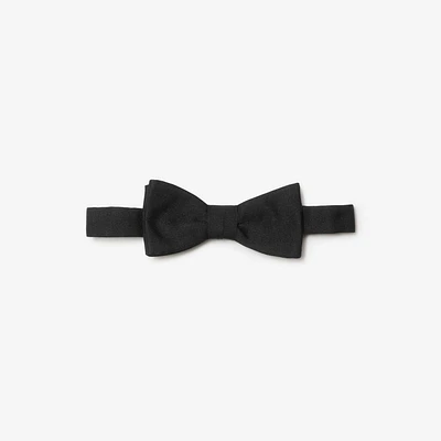 Silk Bow Tie in Black - Men | Burberry® Official