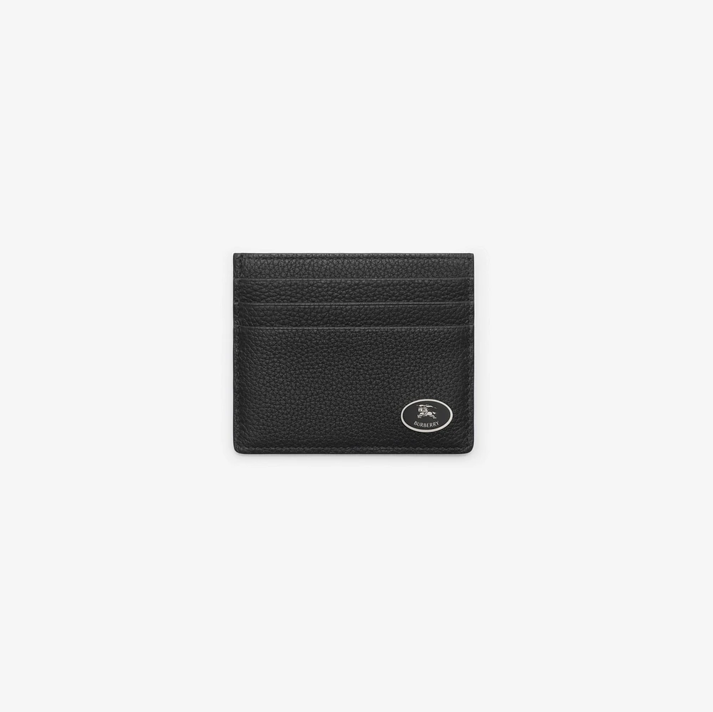Tall Cotswolds Card Case in Black - Men, Leather | Burberry® Official