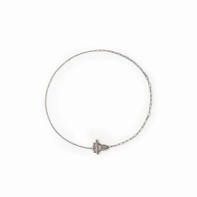 Shield Necklace in Silver - Men | Burberry® Official