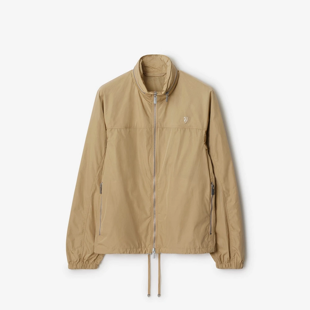 Nylon Cotton Jacket in Cracker - Women | Burberry® Official