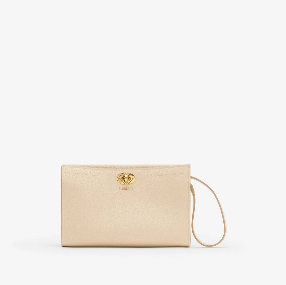 Cotswolds Pouch in Soap - Women, Leather | Burberry® Official