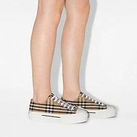 Check Sneakers in Archive beige - Women | Burberry® Official