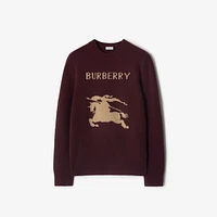 EKD Wool Cashmere Sweater in Box red - Men | Burberry® Official