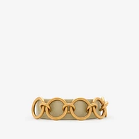 Leather Ring Belt in Hunter - Women | Burberry® Official