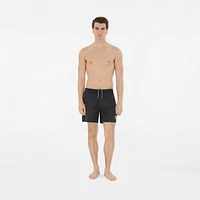 Knight Stamp Swim Shorts in Black - Men | Burberry® Official