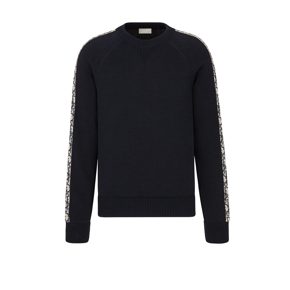 Sweater with Dior Oblique Inserts