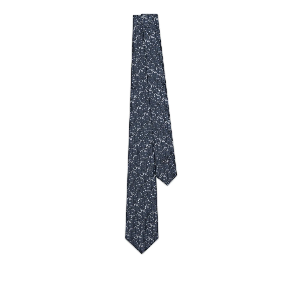 Dior Oblique Pixel Tie