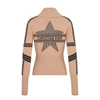 DiorAlps Mock Neck Cardigan