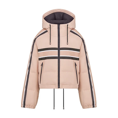 DiorAlps Hooded Cropped Puffer Jacket