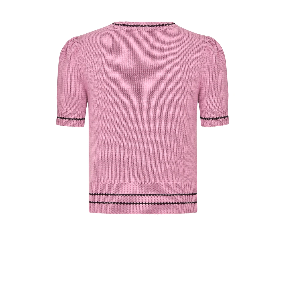 Short-Sleeved Sweater