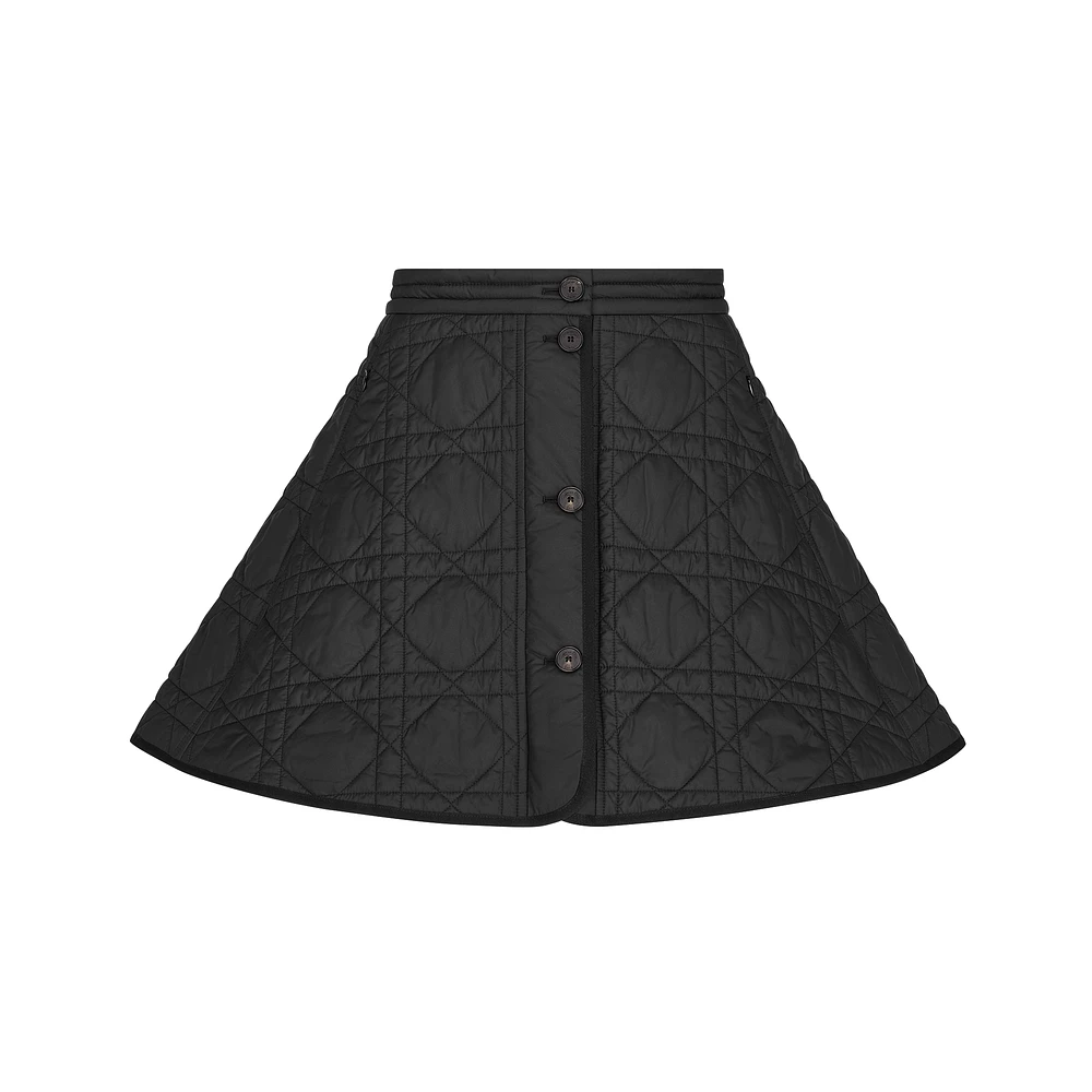Macrocannage Miniskirt
