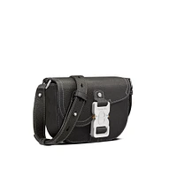 Mini Saddle Messenger Bag with Flap