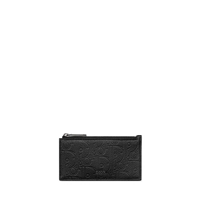 Zipped Card Holder with Split Ring