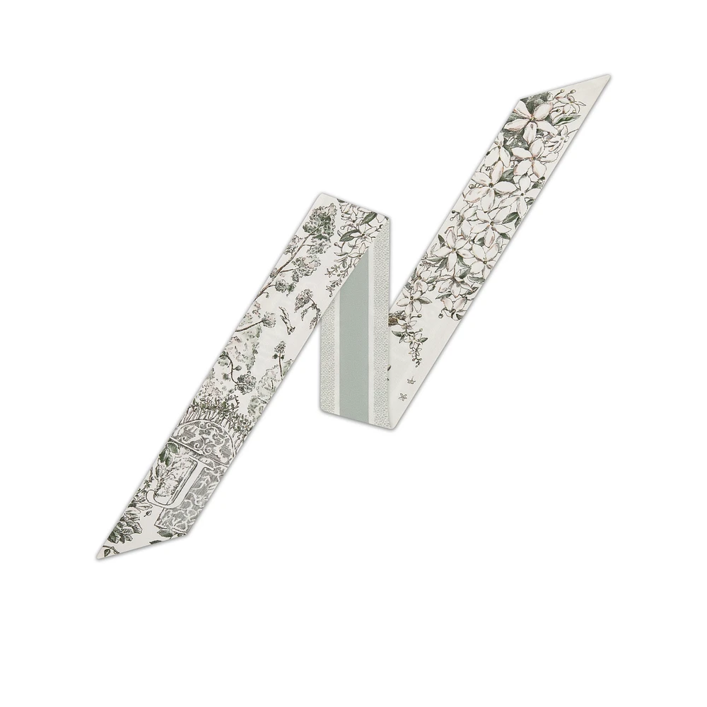 ABCDior J Jasmin - Jardin Blanc Mitzah Scarf