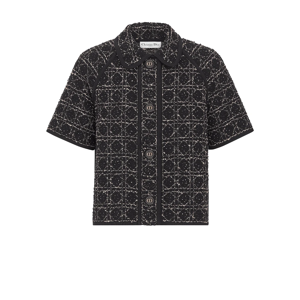 Macrocannage Short-Sleeved Jacket