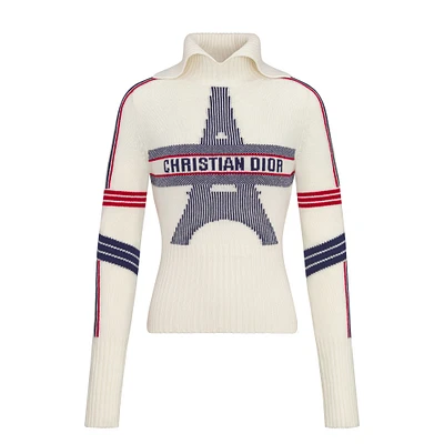 DiorAlps Mock-Neck Sweater