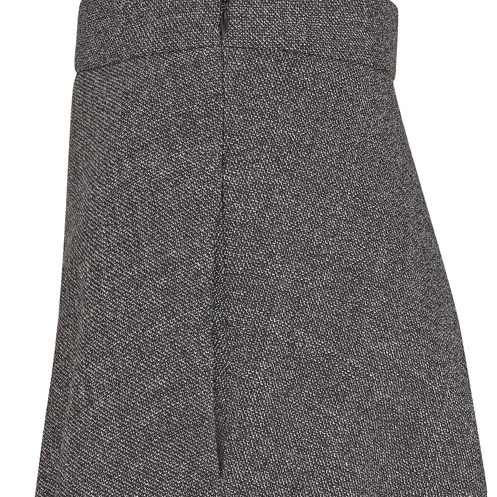 Flared Mid-Length Skirt