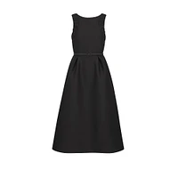 Flared Mid-Length Dress