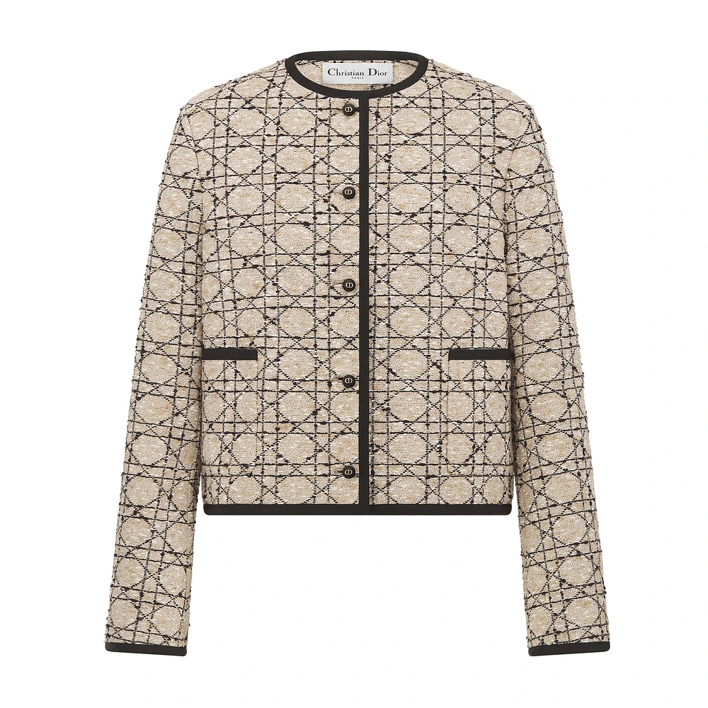 Cannage Cropped Jacket