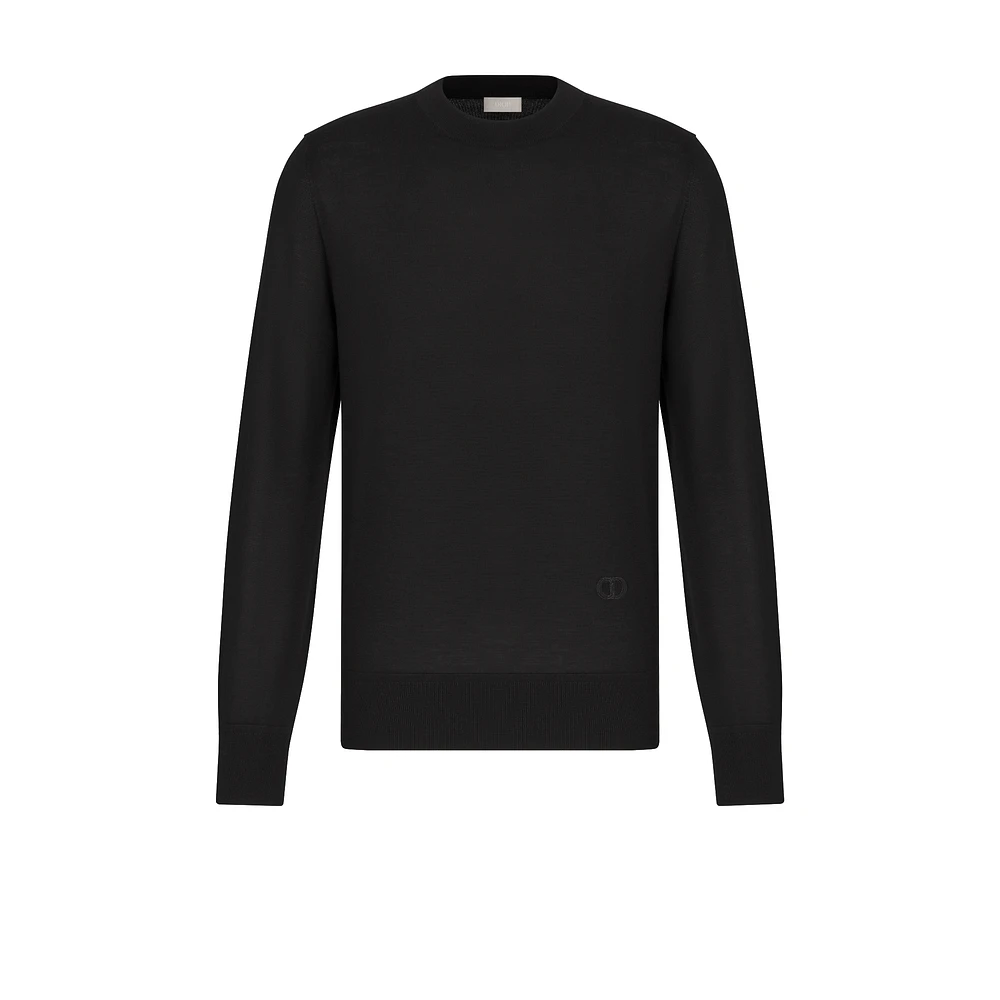 CD Icon Round Neck Sweater