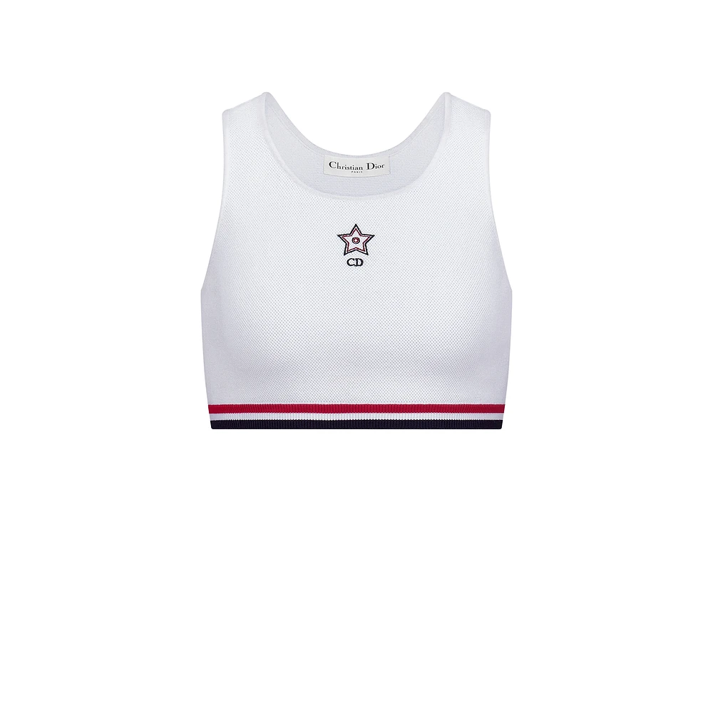 Dior Vibe Cropped Tank Top