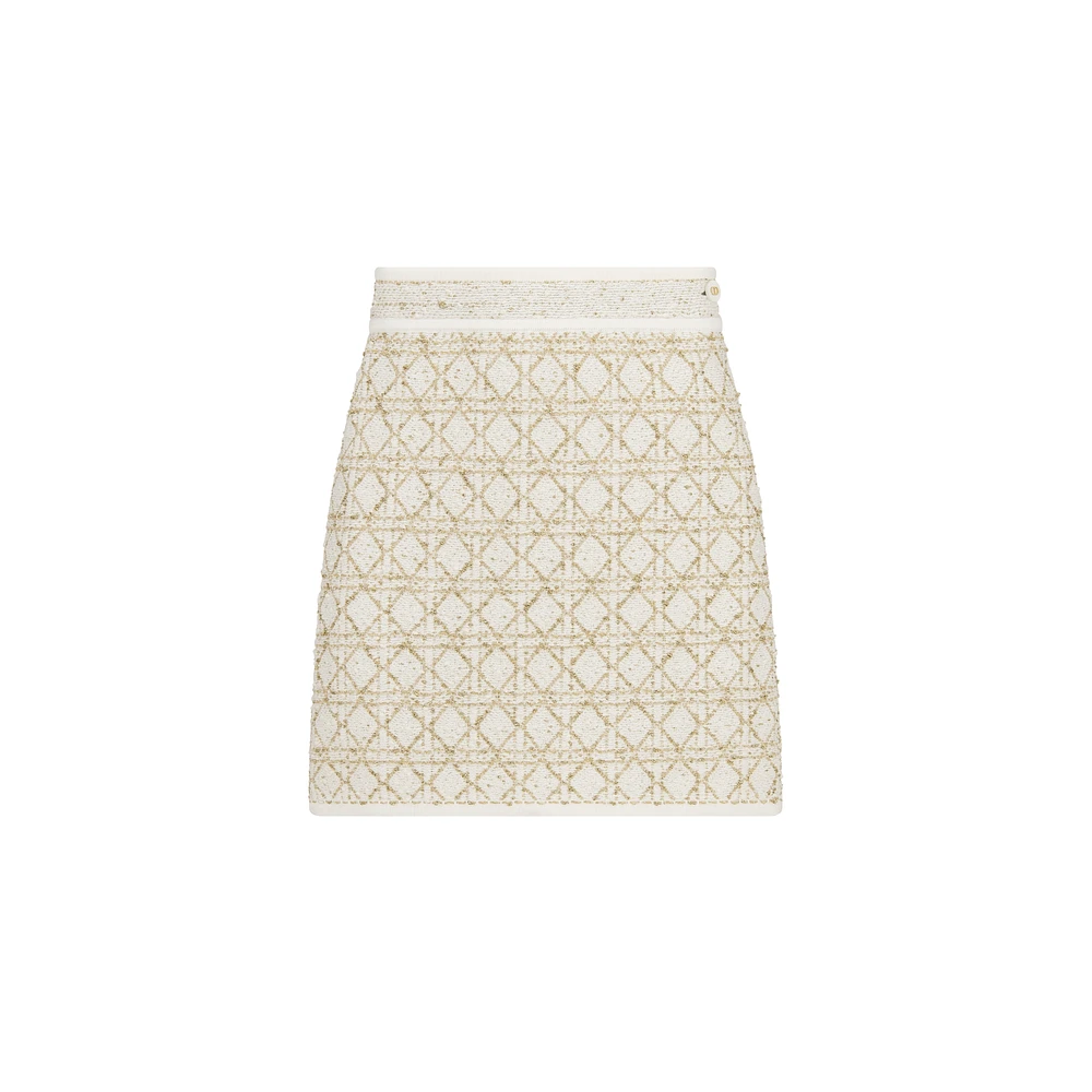Dior Or Cannage Miniskirt