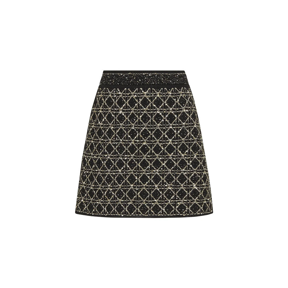 Cannage Miniskirt