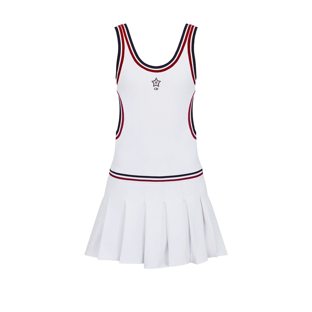 Dior Vibe Short Pleated Dress