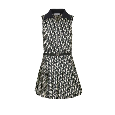 Pleated Short Dress