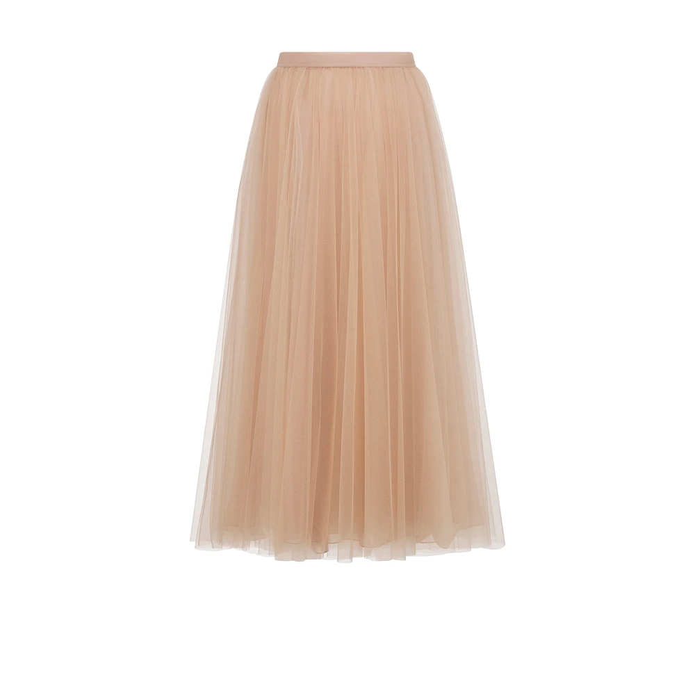 Long Flared Skirt