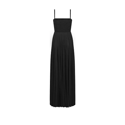 Long Pleated Dress
