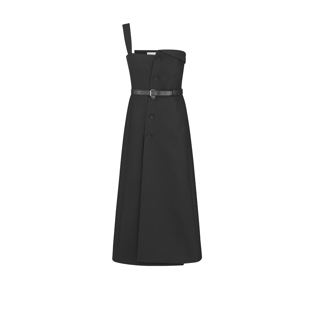 Mid-Length Asymmetric Dress