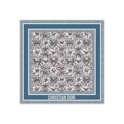 Toile de Jouy Papillon 70 Square Scarf